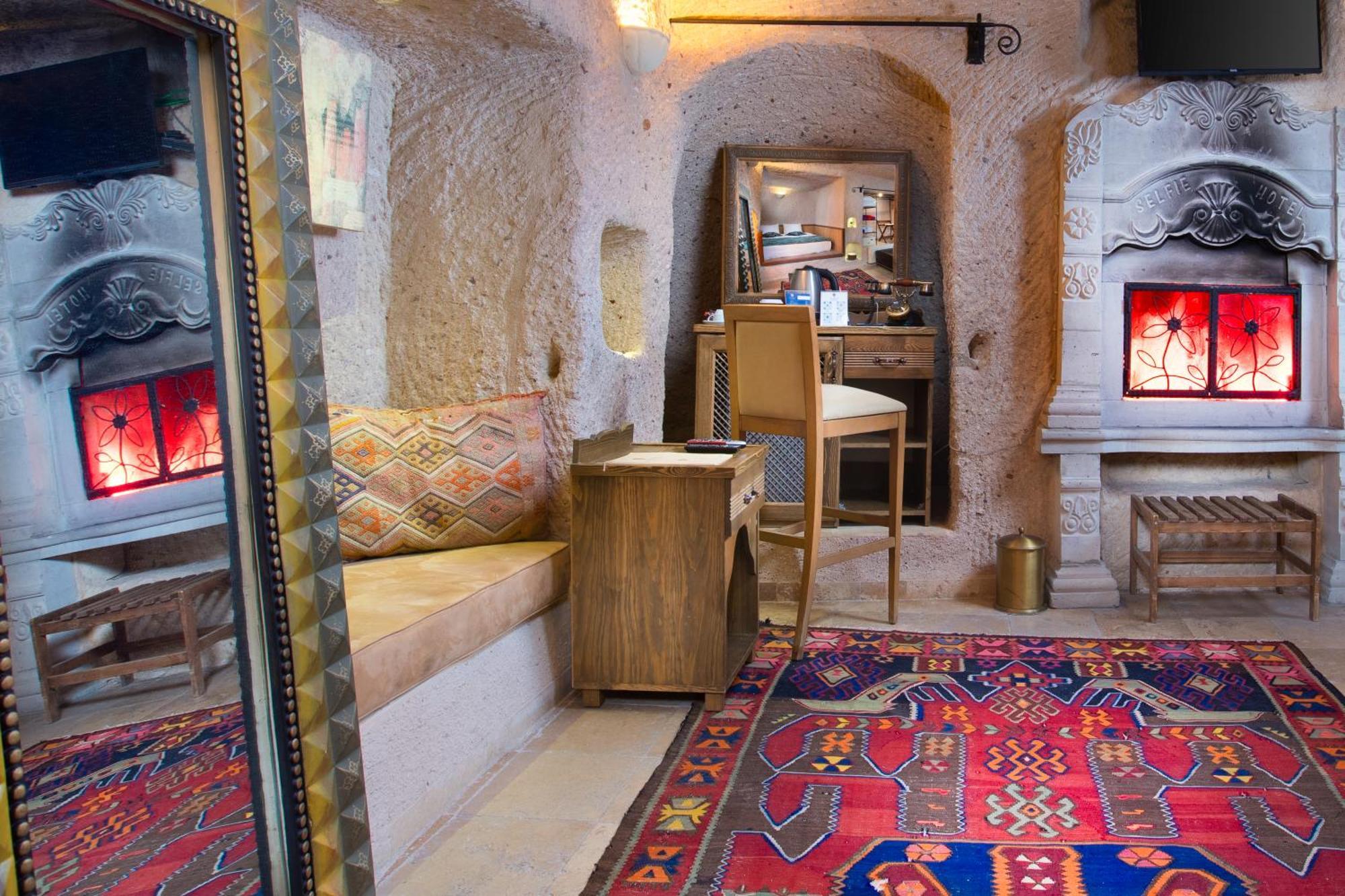 Cappadocia Fairy Chimneys Selfie Cave Hotels - Special Class 乌奇希萨尔 外观 照片