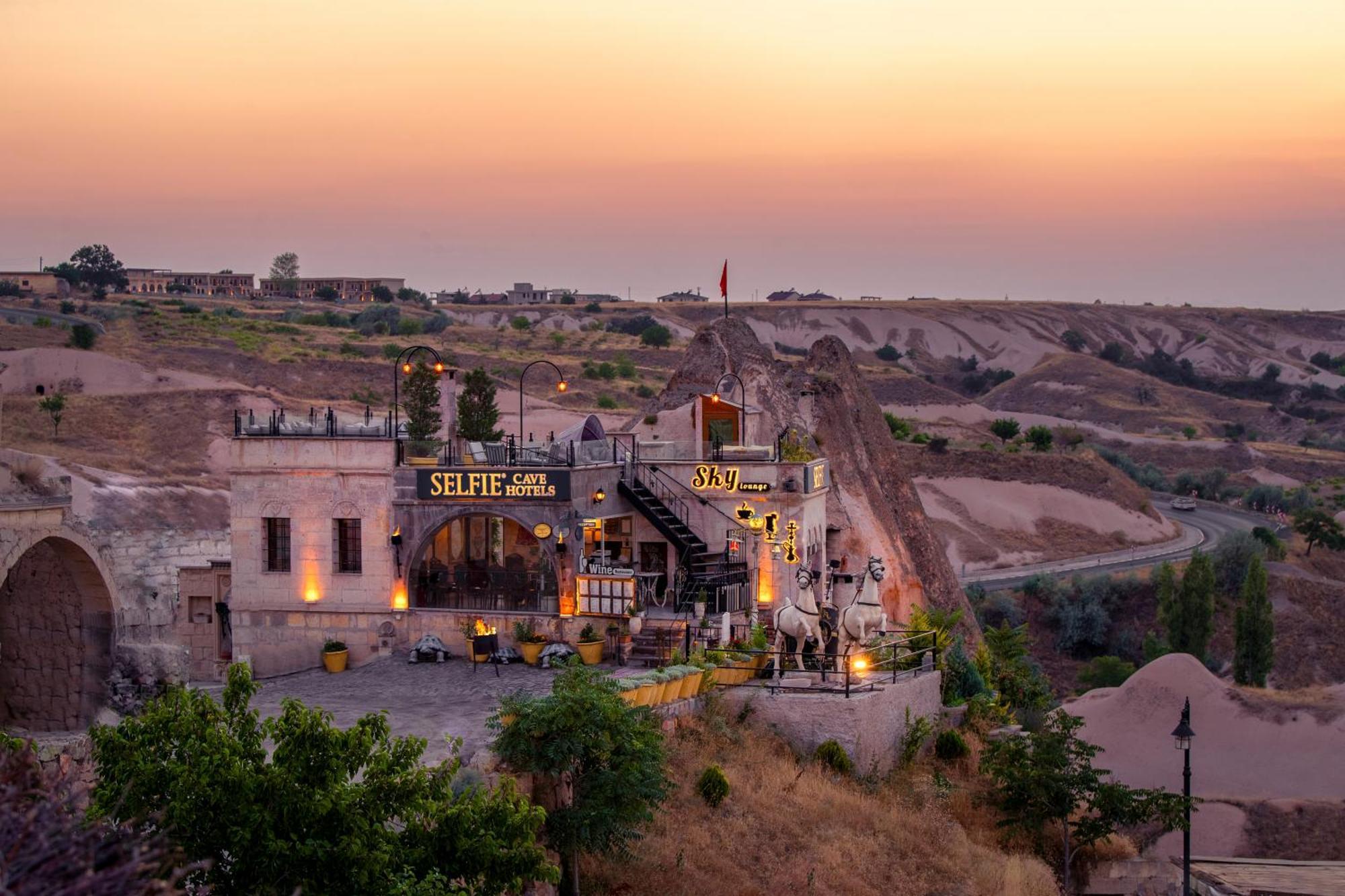 Cappadocia Fairy Chimneys Selfie Cave Hotels - Special Class 乌奇希萨尔 外观 照片