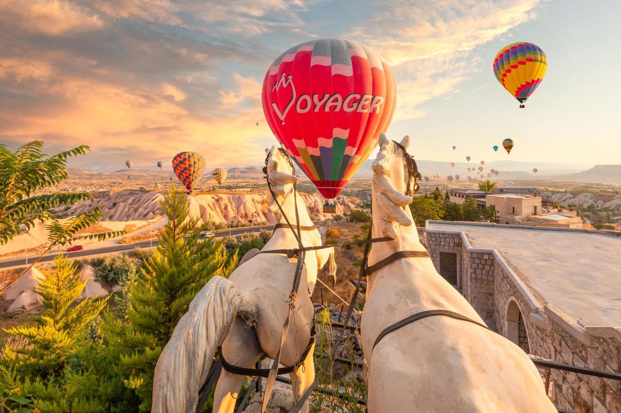 Cappadocia Fairy Chimneys Selfie Cave Hotels - Special Class 乌奇希萨尔 外观 照片