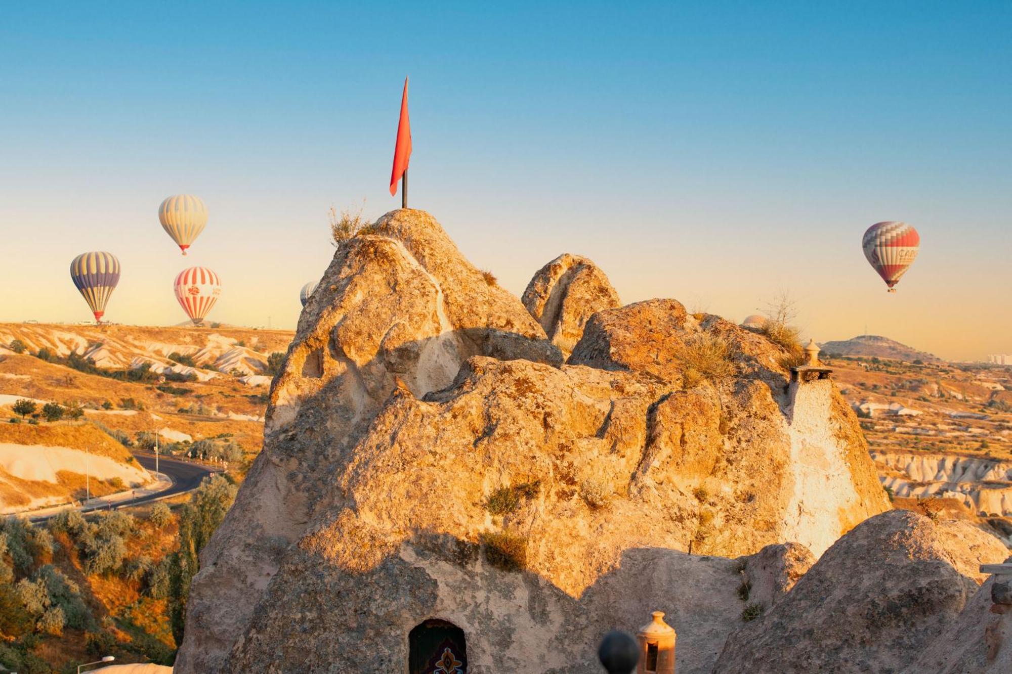 Cappadocia Fairy Chimneys Selfie Cave Hotels - Special Class 乌奇希萨尔 外观 照片