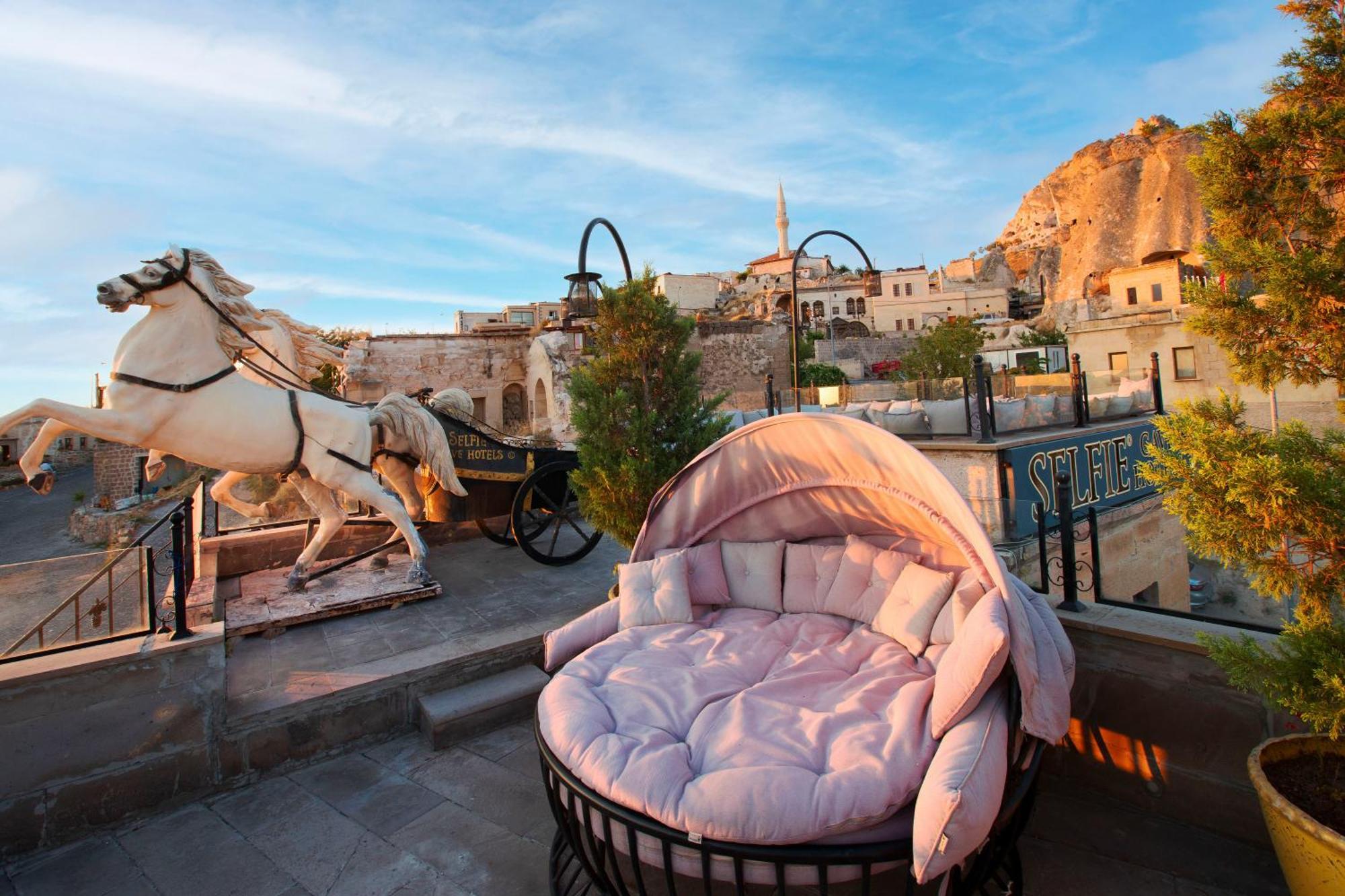 Cappadocia Fairy Chimneys Selfie Cave Hotels - Special Class 乌奇希萨尔 外观 照片